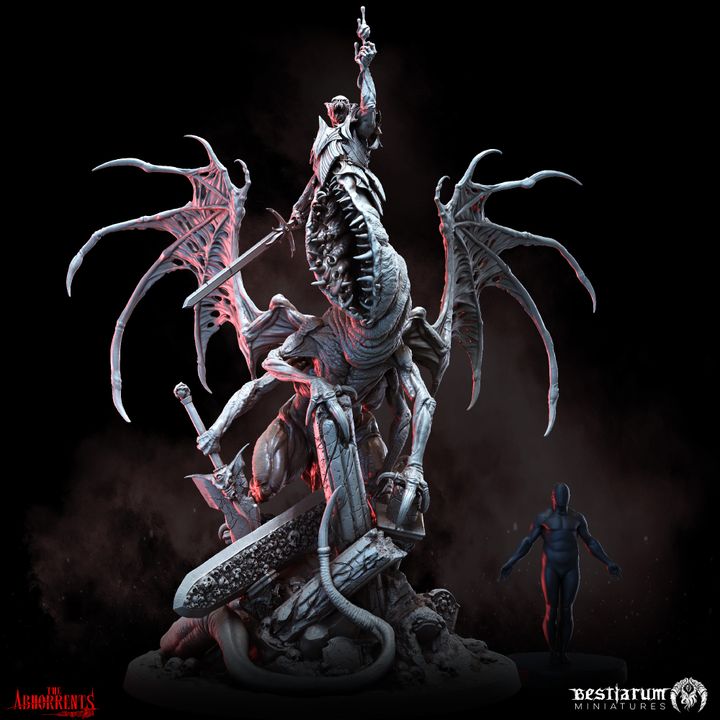 3D Printable Alberix, Vampire Oldblood by Bestiarum Miniatures